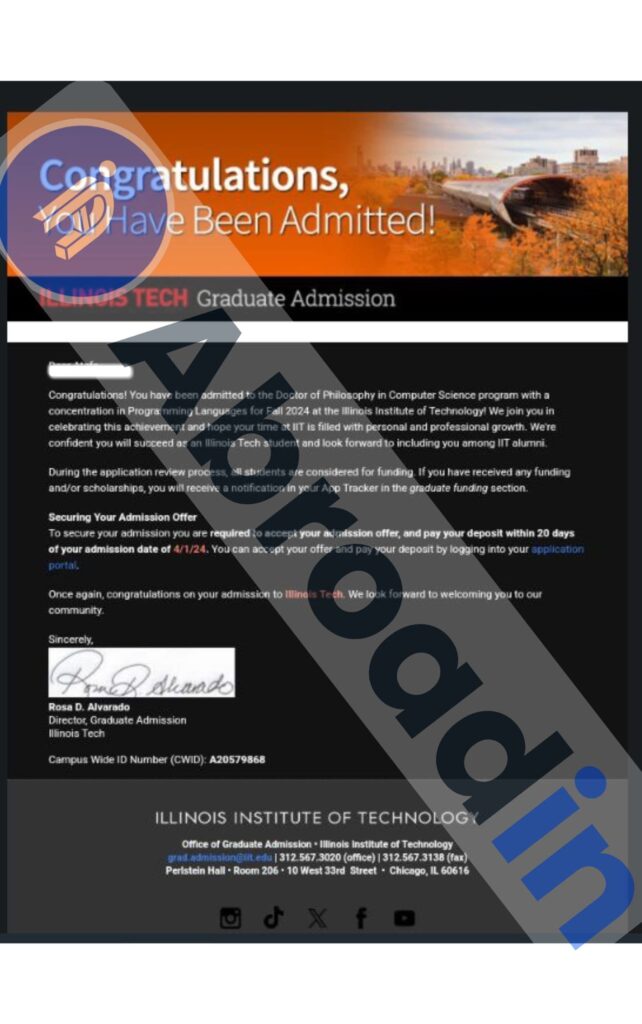 علوم کامپیوتر، Illinois Institute of Technology آمریکا